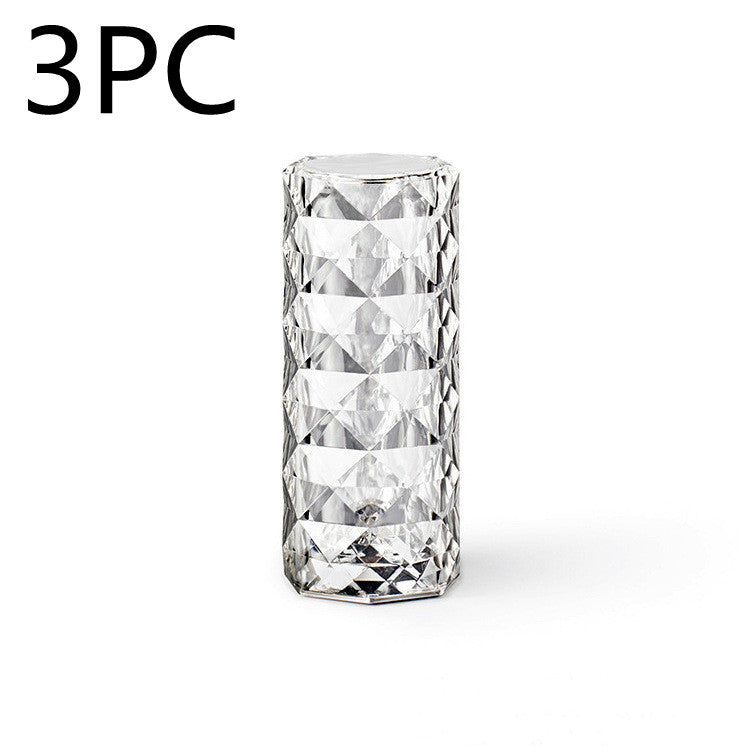 Yazijico™ Crystal Lamp USB Table Lamps Bedroom Touch - Yazijico™