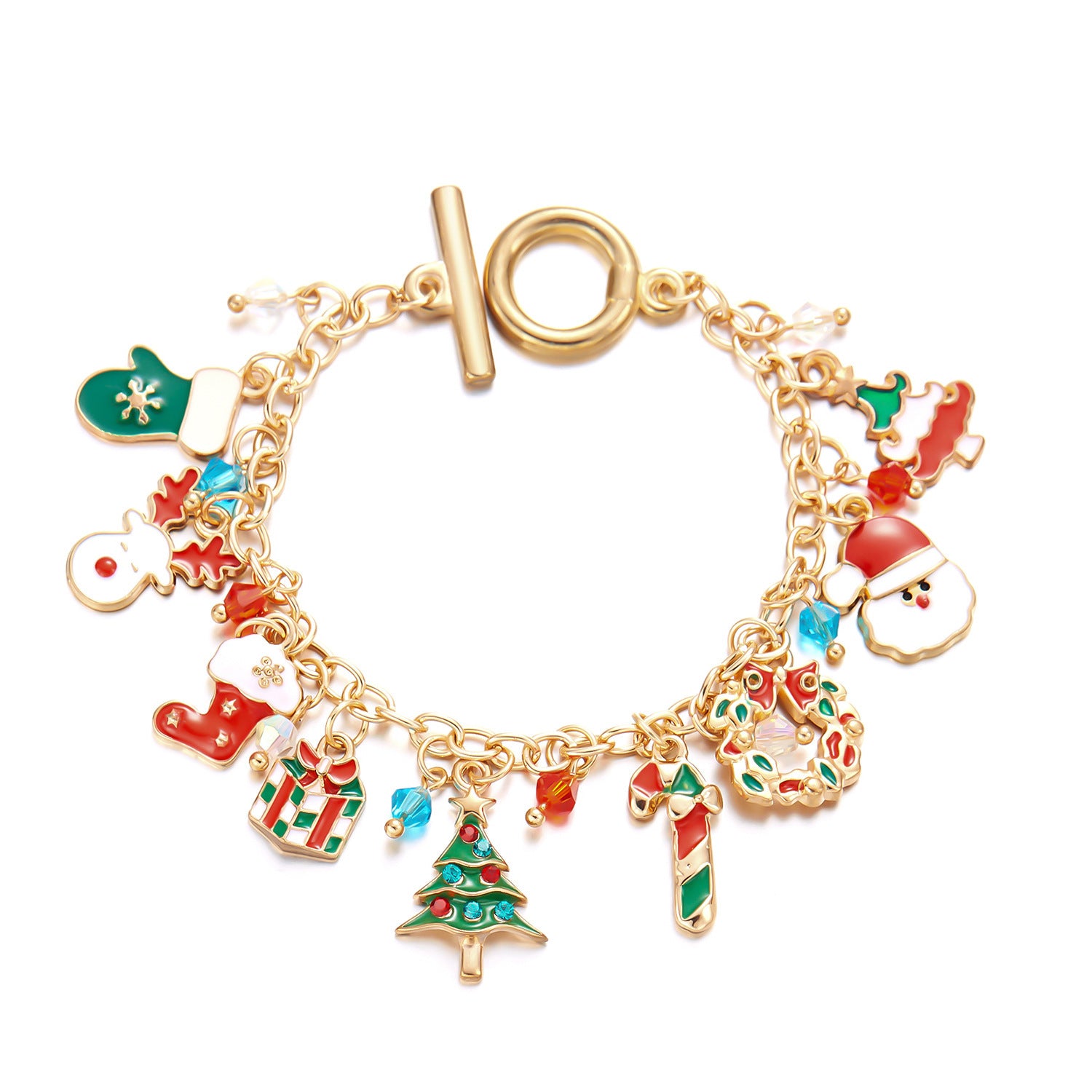 Christmas Bracelet Tree Santa Claus Jewelry | Yazijico™
