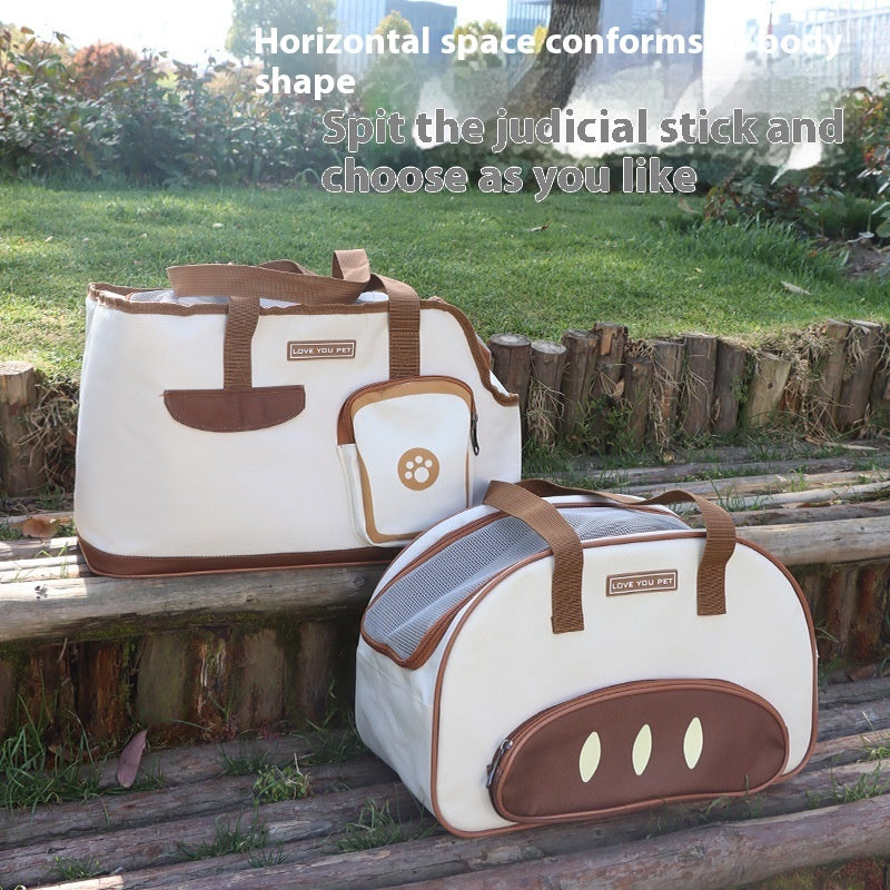 Folding Dog Diaper Bag Cat Space Capsule | Yazijico™