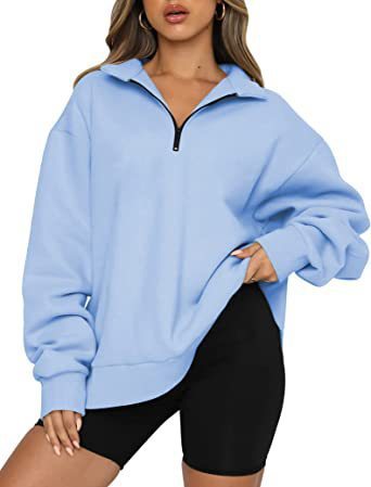 Women Sweatshirts Collar Loose Tops Clothes | Yazijico™