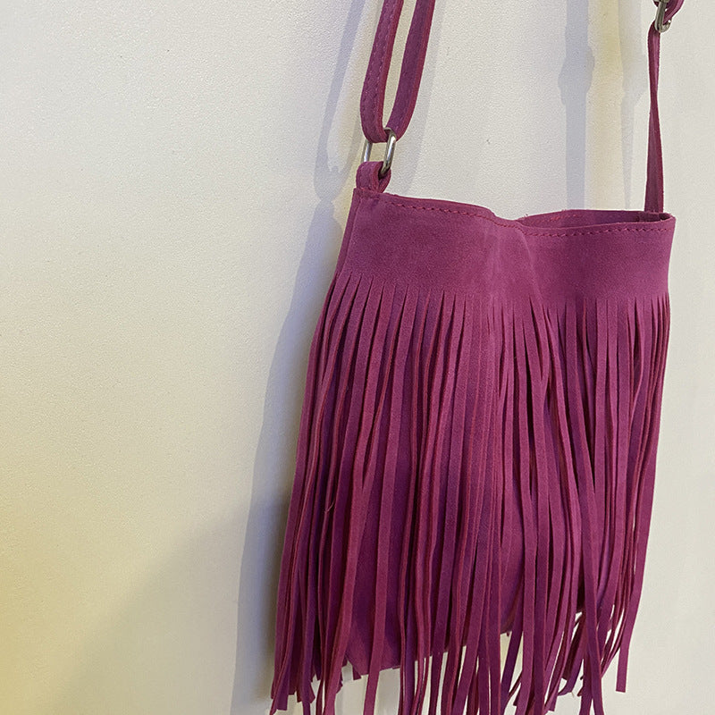 Artistic Tassel Simple And Popular Shoulder Bag | Yazijico™