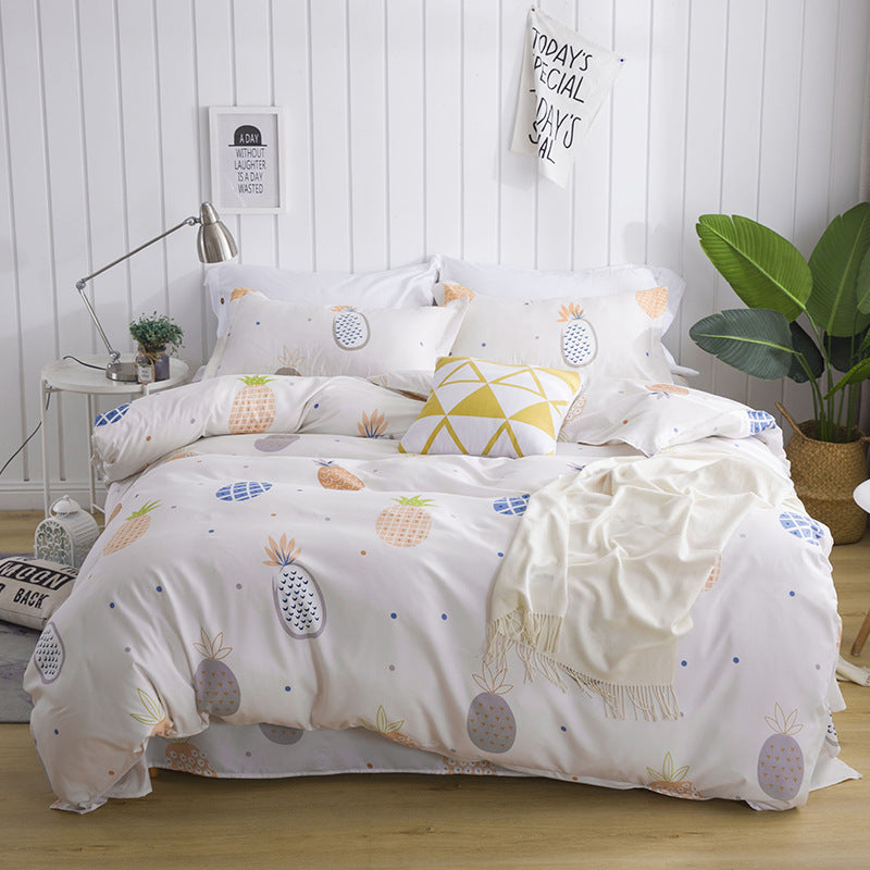 aloe cotton dormitory bed sheet