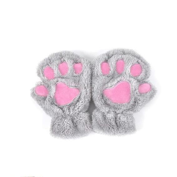 Paw Bear Cat Claw Gloves Short Finger | Yazijico™