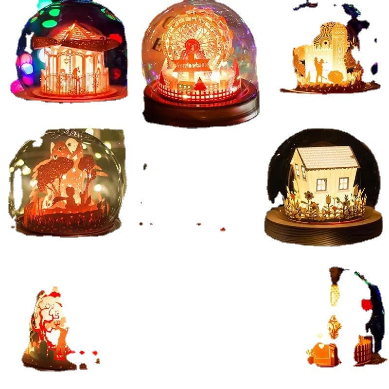 Hand-made Three Dimensional Night Light | Yazijico™