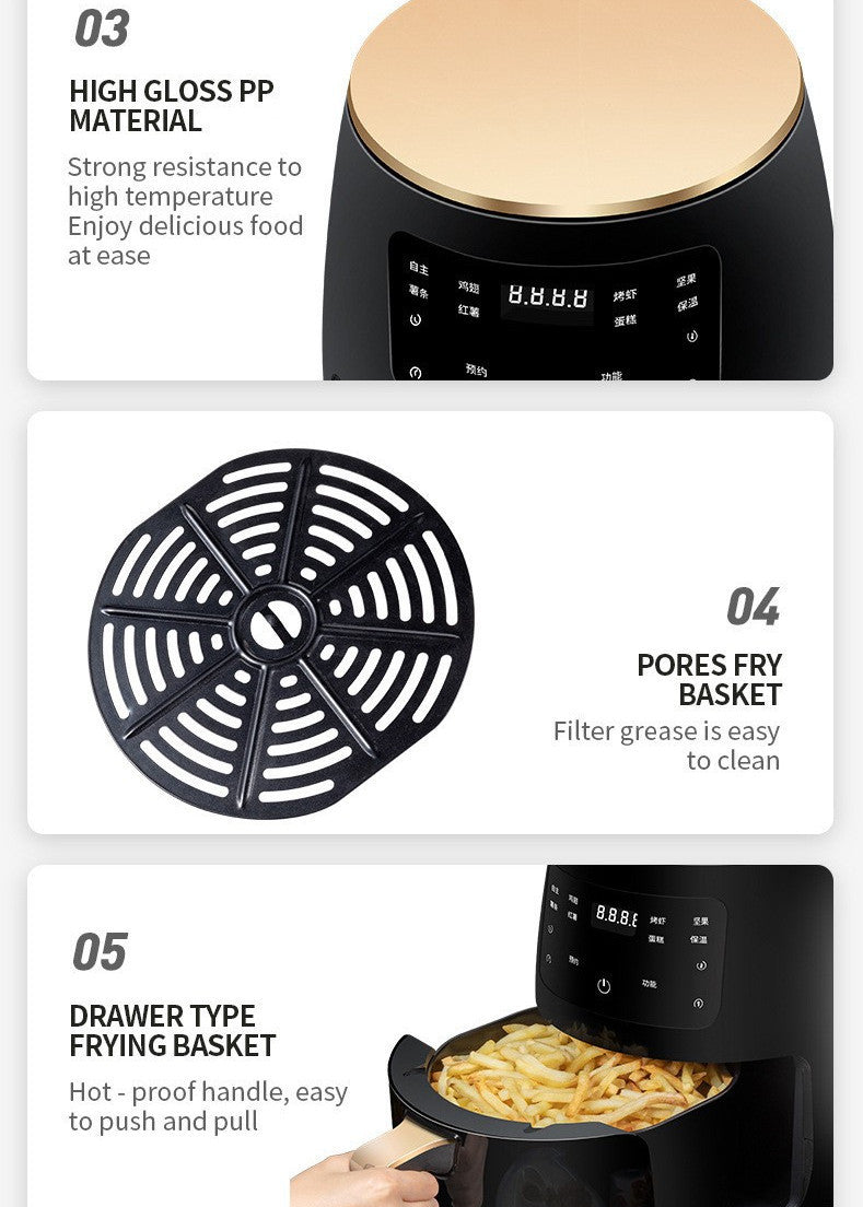 Air Fryer Smart Touch Home Electric Fryer | Yazijico™