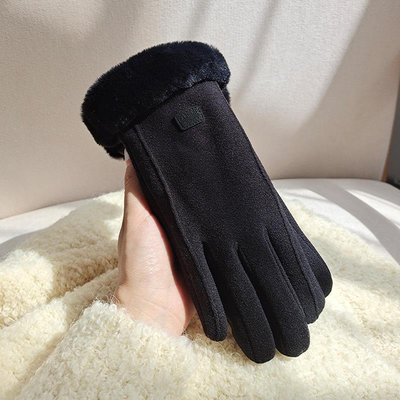 Fleece Lined Padded Warm Gloves | Yazijico™