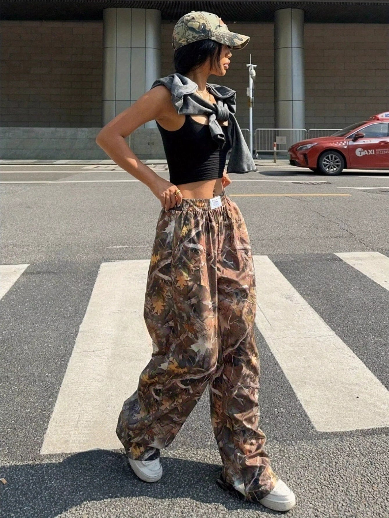 Slimming Casual Pants Hip Hop Retro Street | Yazijico™