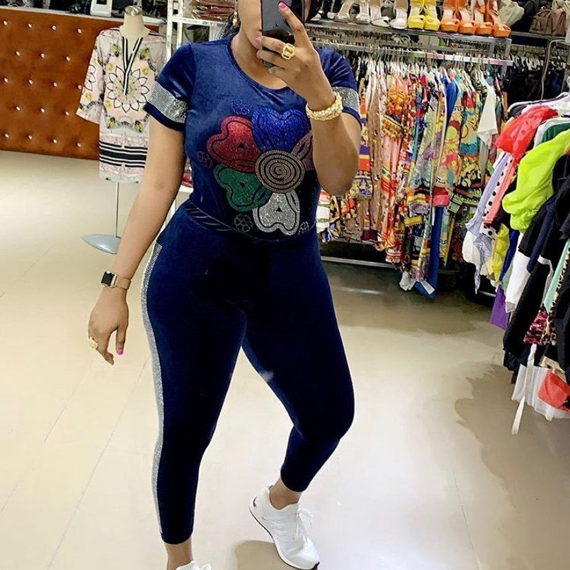 African Women's Wear Fashion Casual Set | Yazijico™