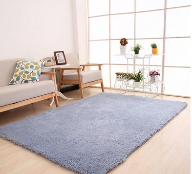 Yazijico™ Living Room Rug Area Solid Carpet Fluffy - Yazijico™