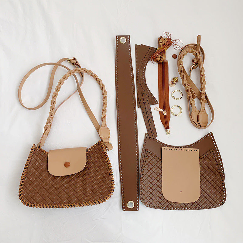Hand Made Hand Bag Woven Material | Yazijico™
