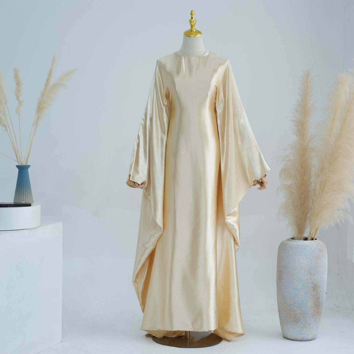 Muslim Women Dress Bright Dress Princess Sleeves | Yazijico™