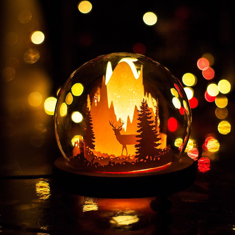 Hand-made Three Dimensional Night Light | Yazijico™