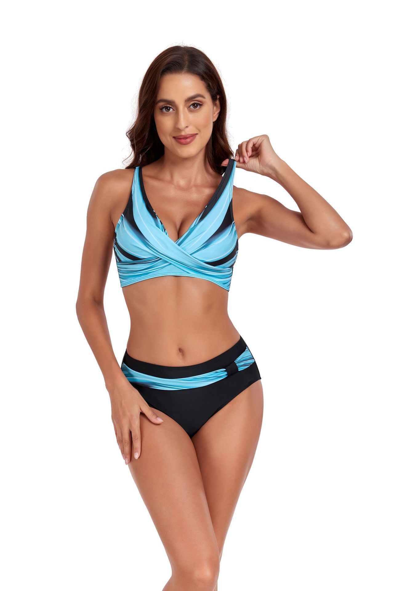 Beach Split Swimsuit Summer Bikini Halter   Yazijico™