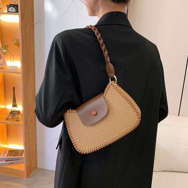Hand Made Hand Bag Woven Material | Yazijico™