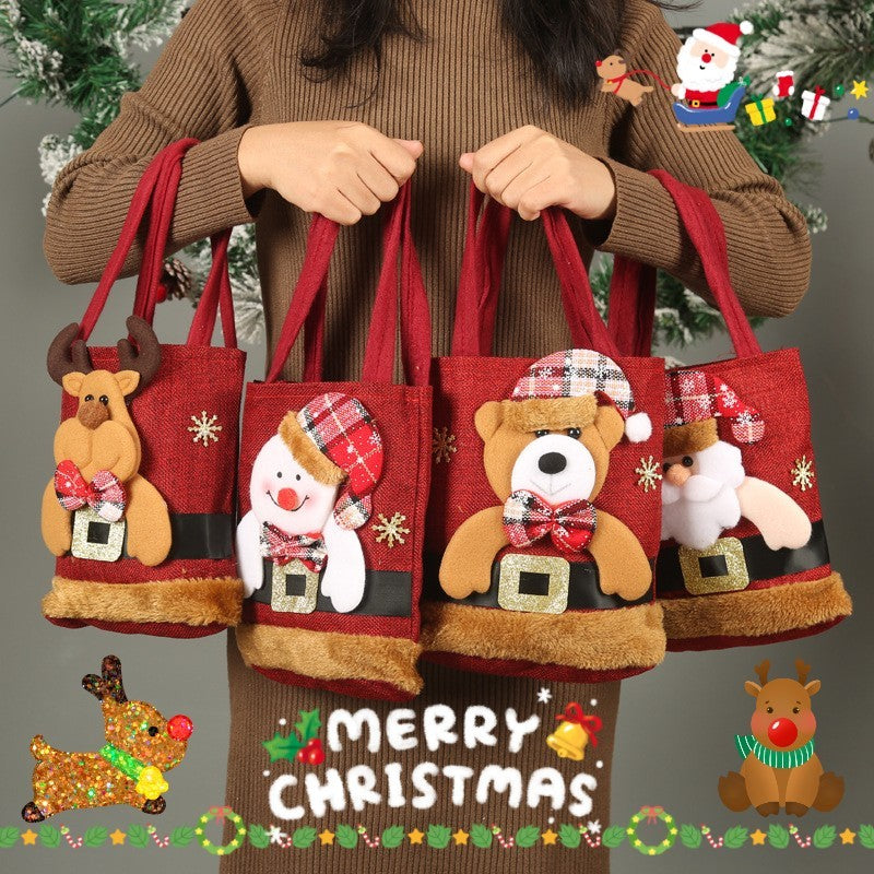Christmas Candy Gift Bag Creative Santa Claus  | Yazijico™