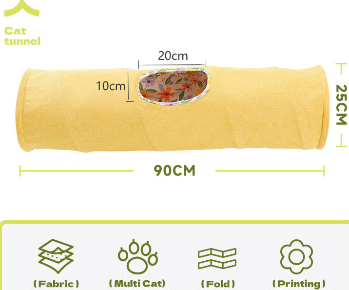 Pet Cat Tunnel Self-Hi Relief Toy  Yazijico™