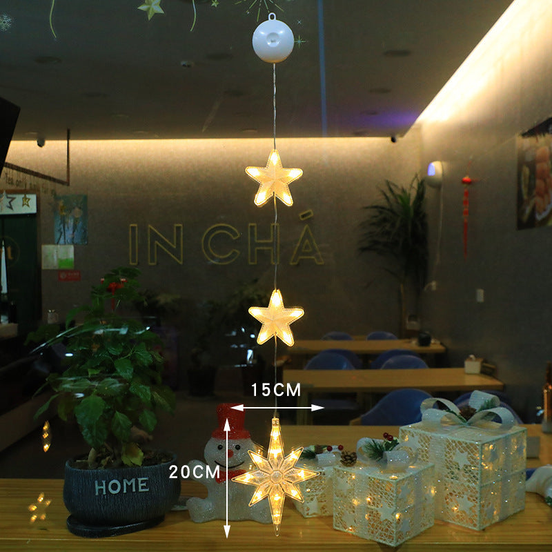Christmas LED Light Star Xmas Tree Hanging | Yazijico™