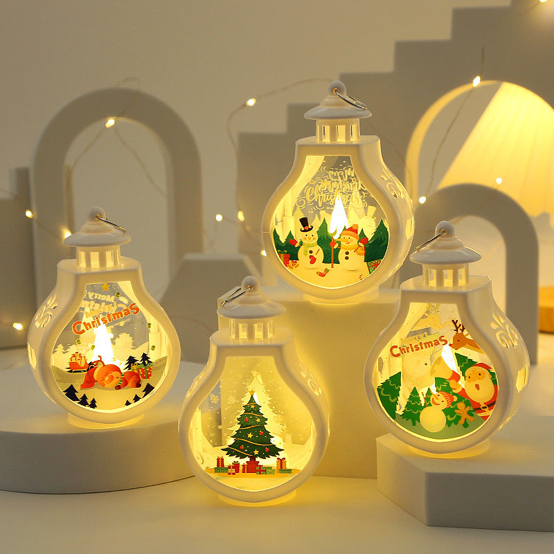 Christmas Candle Lamp Romantic Ornaments | Yazijico™