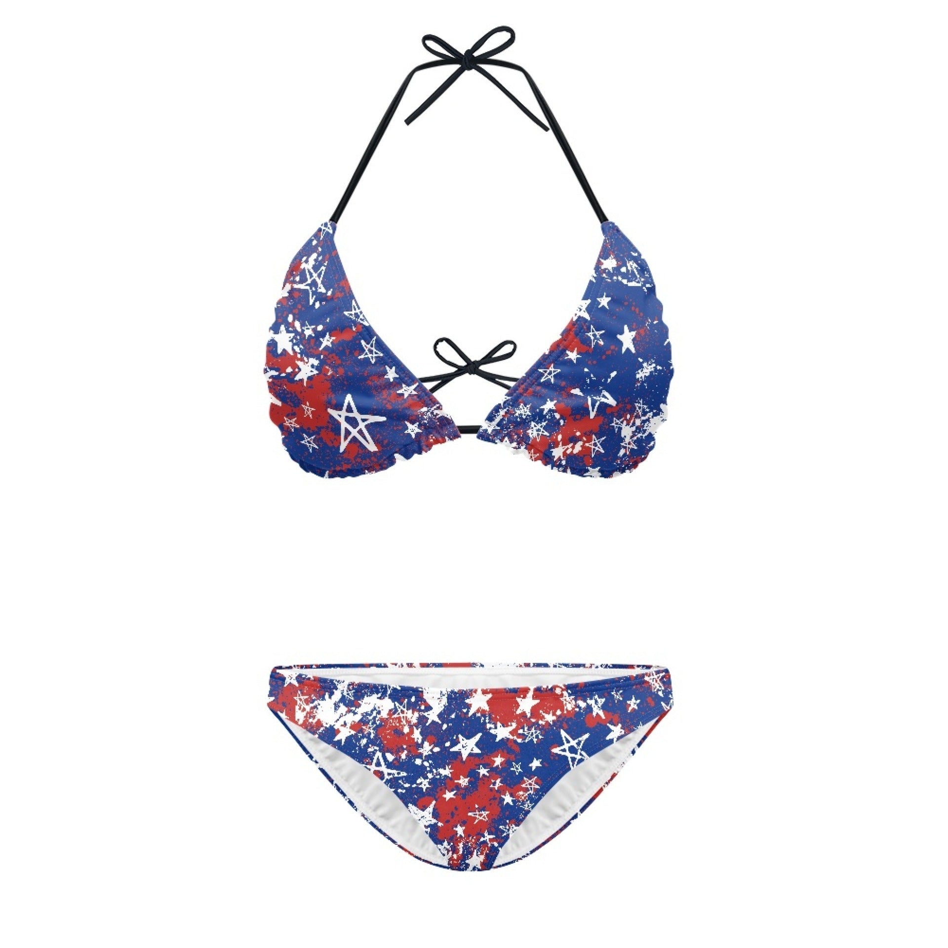 Women's Split Printed Swimsuit Bikini | Yazijico™