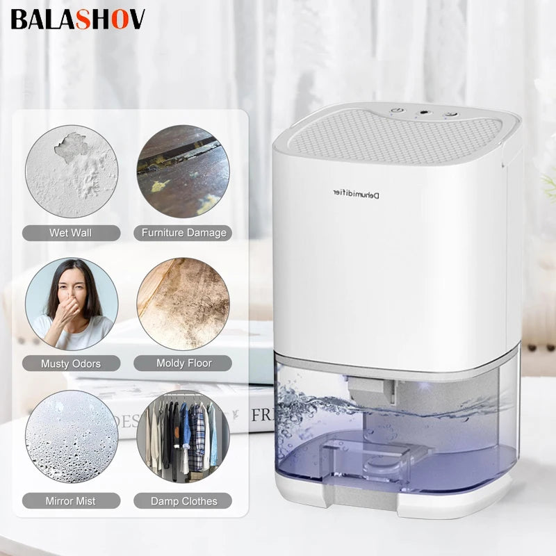 Portable Air Dehumidifier for Air Filter for Home  | Yazijico™