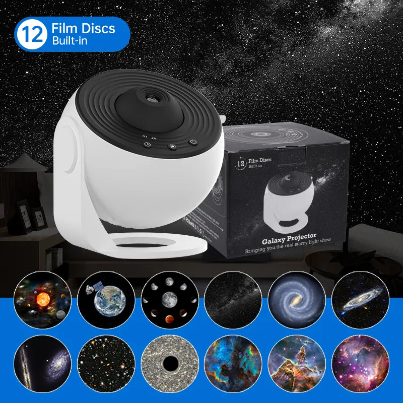 Night Light Galaxy Projector | Yazijico™