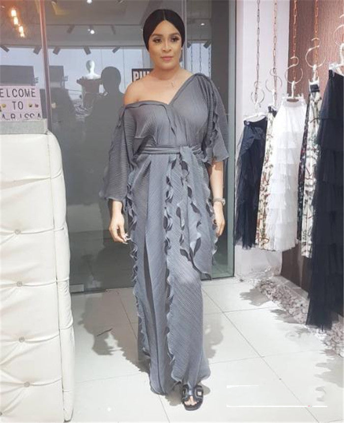 African Women Long Dress Fashion Women's Loose Dress Woman