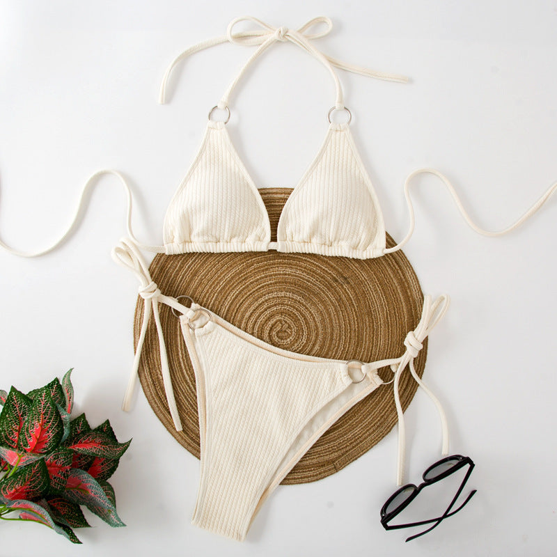Bikini Set Summer Side Tie Thong Bandage