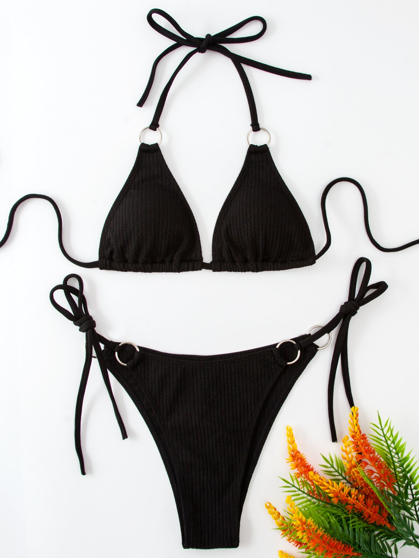 Bikini Set Summer Side Tie Thong Bandage