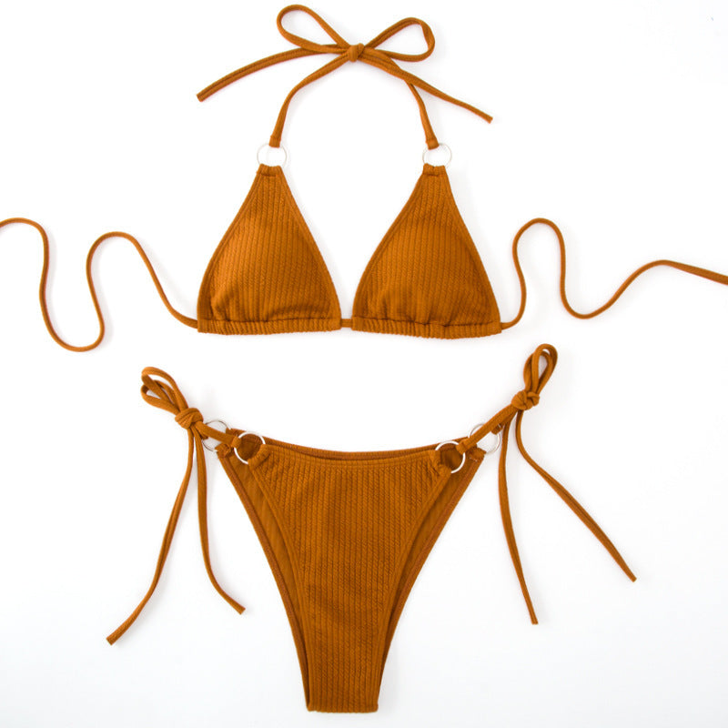 Bikini Set Summer Side Tie Thong Bandage