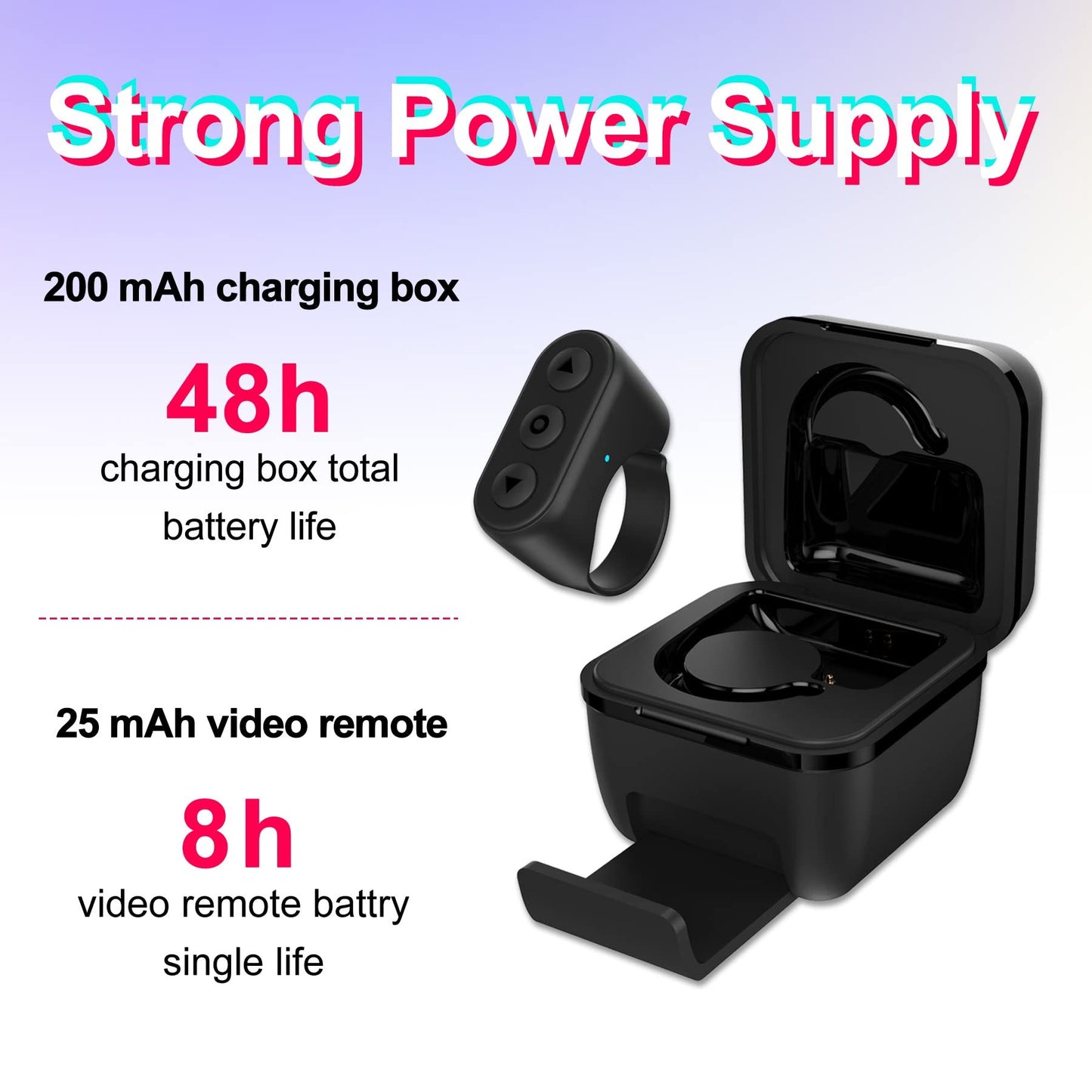 Bluetooth Fingertip Video Controller Short Video Browsing