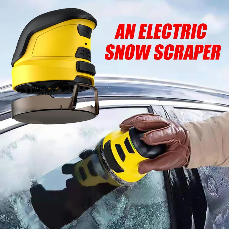 Cordless Snow Scraper With Battery Electric Ice