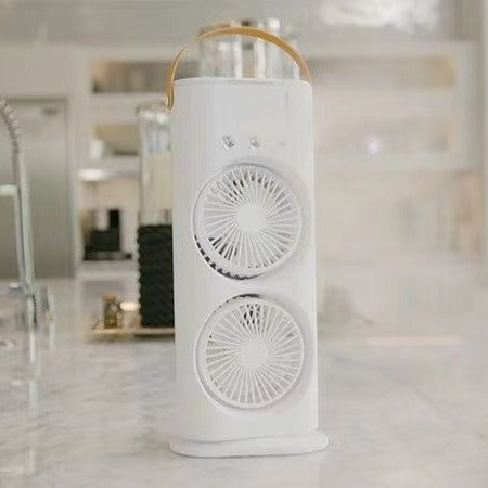 Double-ended Spray Fan Portable Humidifier