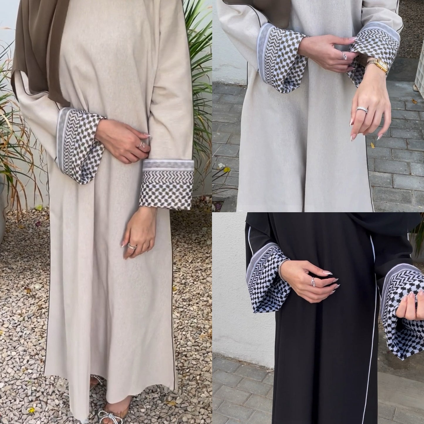 Dubai Middle East Turkey Stitching Series Elegant Dress