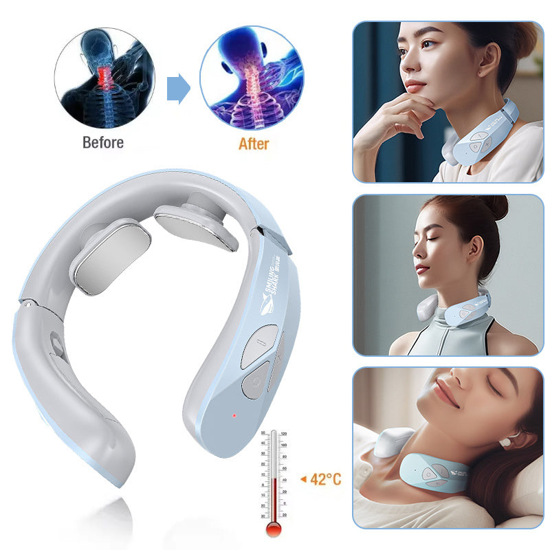 Electric Neck Massager Pulse Rechargeable