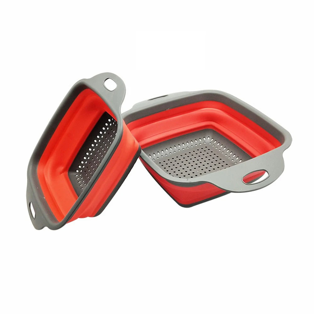 Foldable Vegetable Washing Drain Basket  Tools | Yazijico™