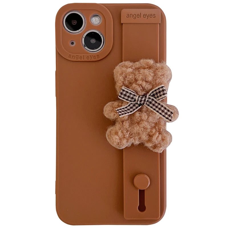 Housse en silicone Support pour iPhone Étui souple | Yazijico™