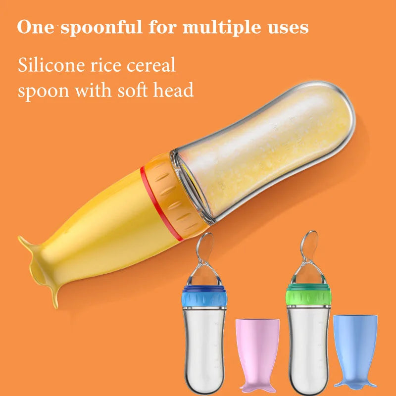 Yazijico™ Safe Useful Silicone Baby Bottle - Yazijico™