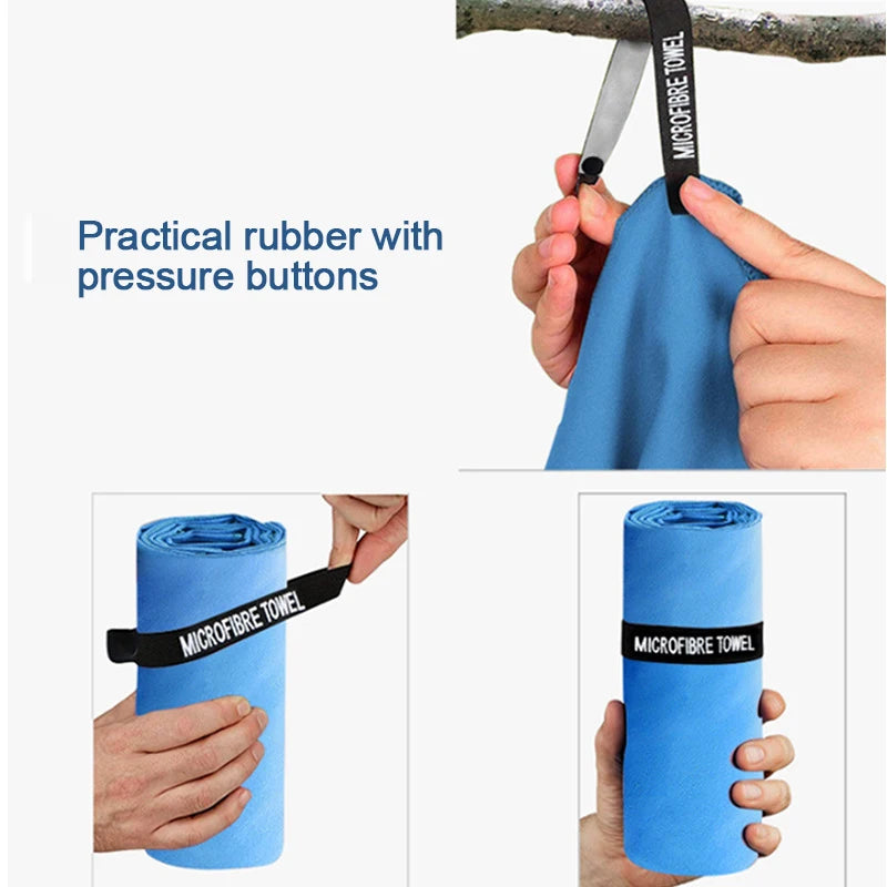 Microfiber Towels Fast Drying Sports Towels Portable  | Yazijico™