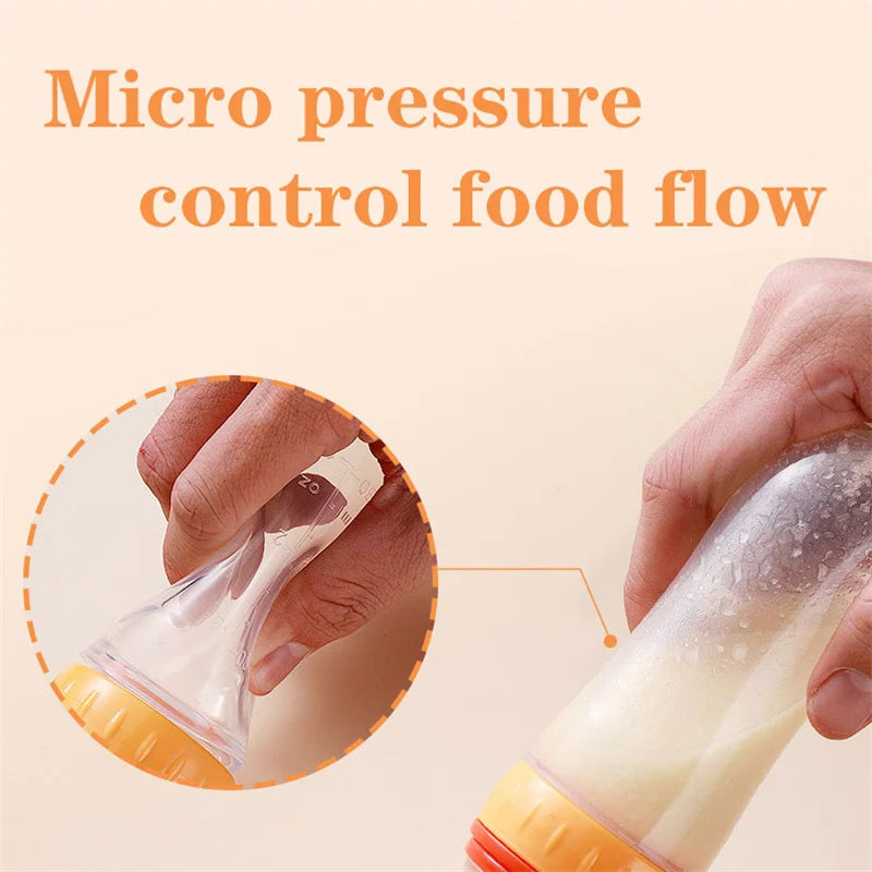 Yazijico™ Safe Useful Silicone Baby Bottle - Yazijico™
