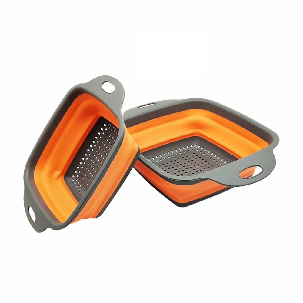 Foldable Vegetable Washing Drain Basket  Tools | Yazijico™