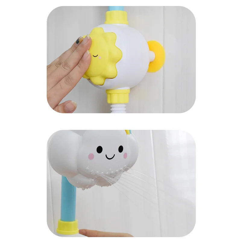 Yazijico™ Bath Toys for Baby Water Game Clouds Model - Yazijico™
