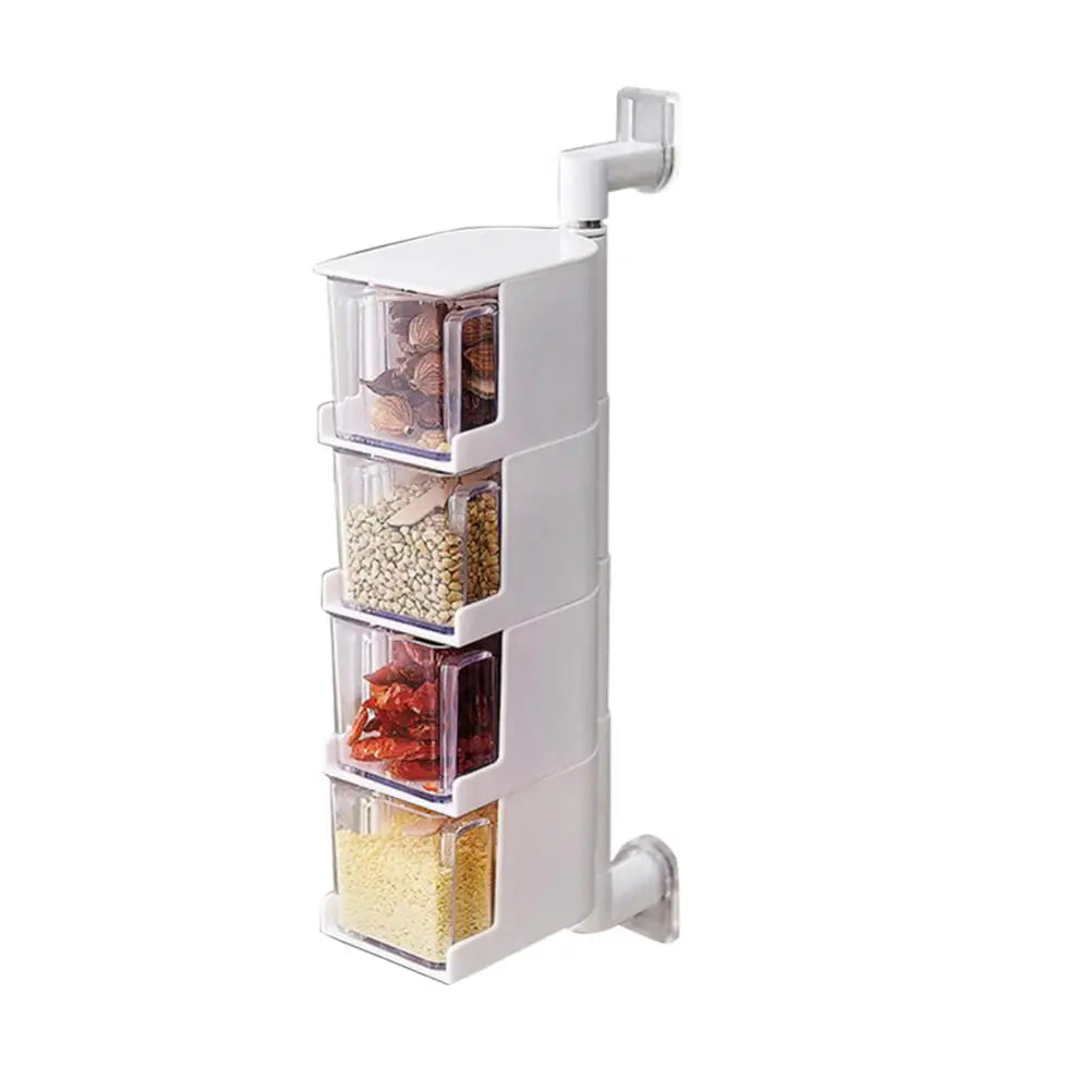 Food Storage Containers Adhesive Wall  Box  | Yazijico™