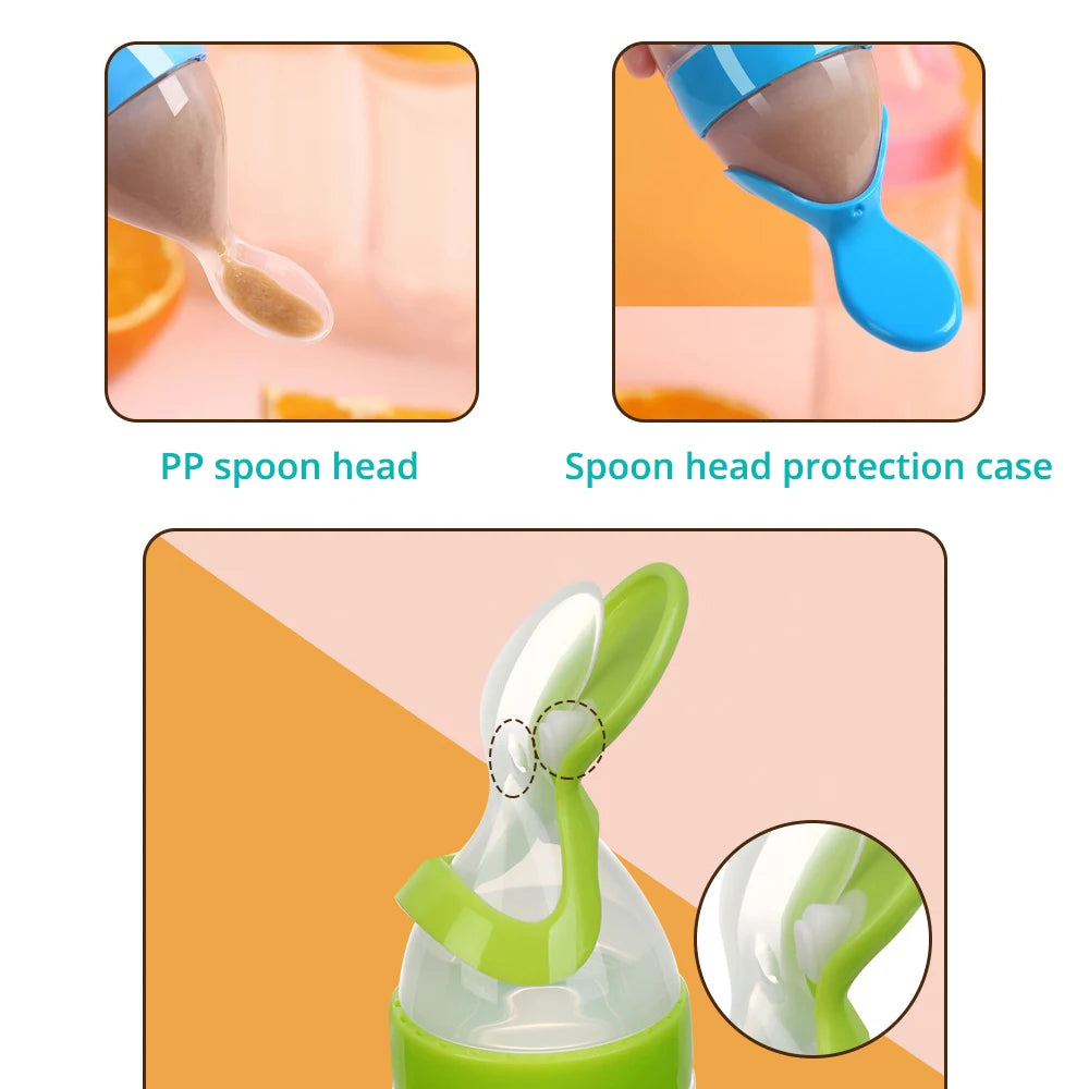 Yazijico™ Safe Useful Silicone Baby Bottle - Yazijico™