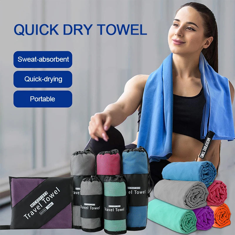 Microfiber Towels Fast Drying Sports Towels Portable  | Yazijico™