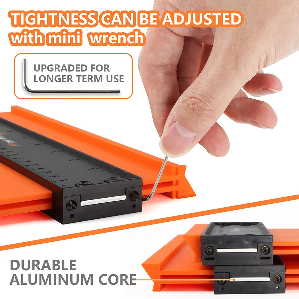 Yazijico™  Contour Gauge Profile Duplicator Tool - Yazijico™
