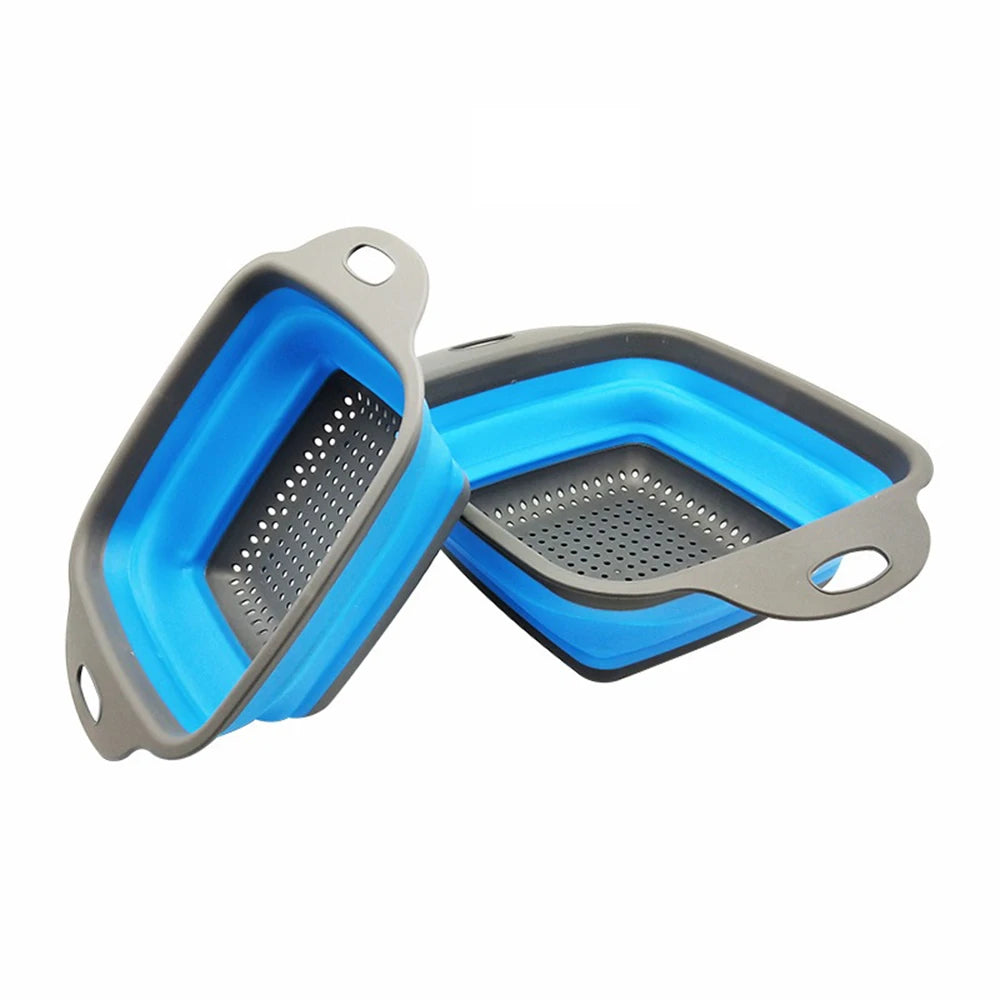 Foldable Vegetable Washing Drain Basket  Tools | Yazijico™