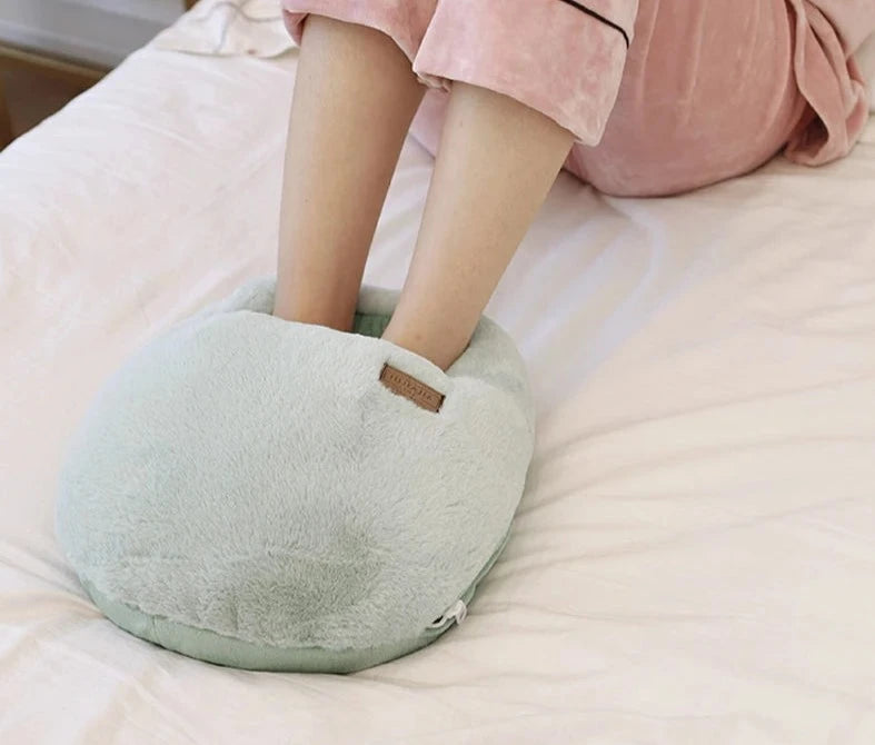 Electric Foot Warmer Heating Pad Slippers Shoes Chair Soft Warm Cushion Winter Feet Leg Thermostat Heater Blanket Mat
