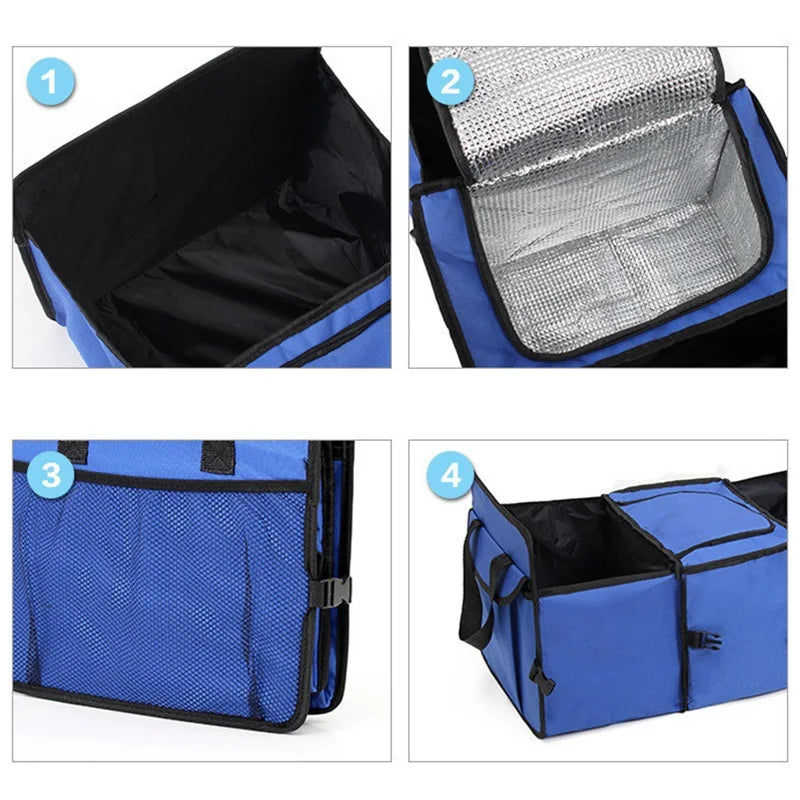 Yazijico™ Car Trunk Organizer Storage Box Collapsible - Yazijico™
