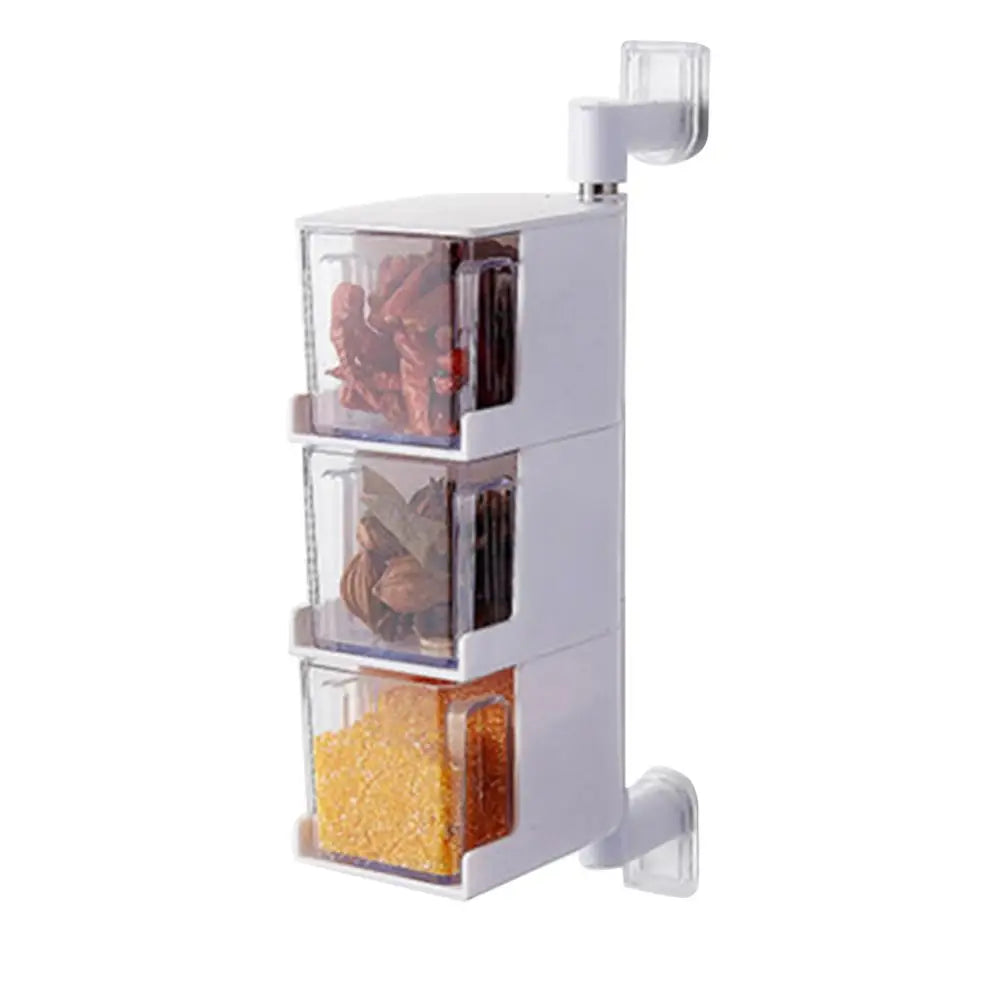 Food Storage Containers Adhesive Wall Box | Yazijico™
