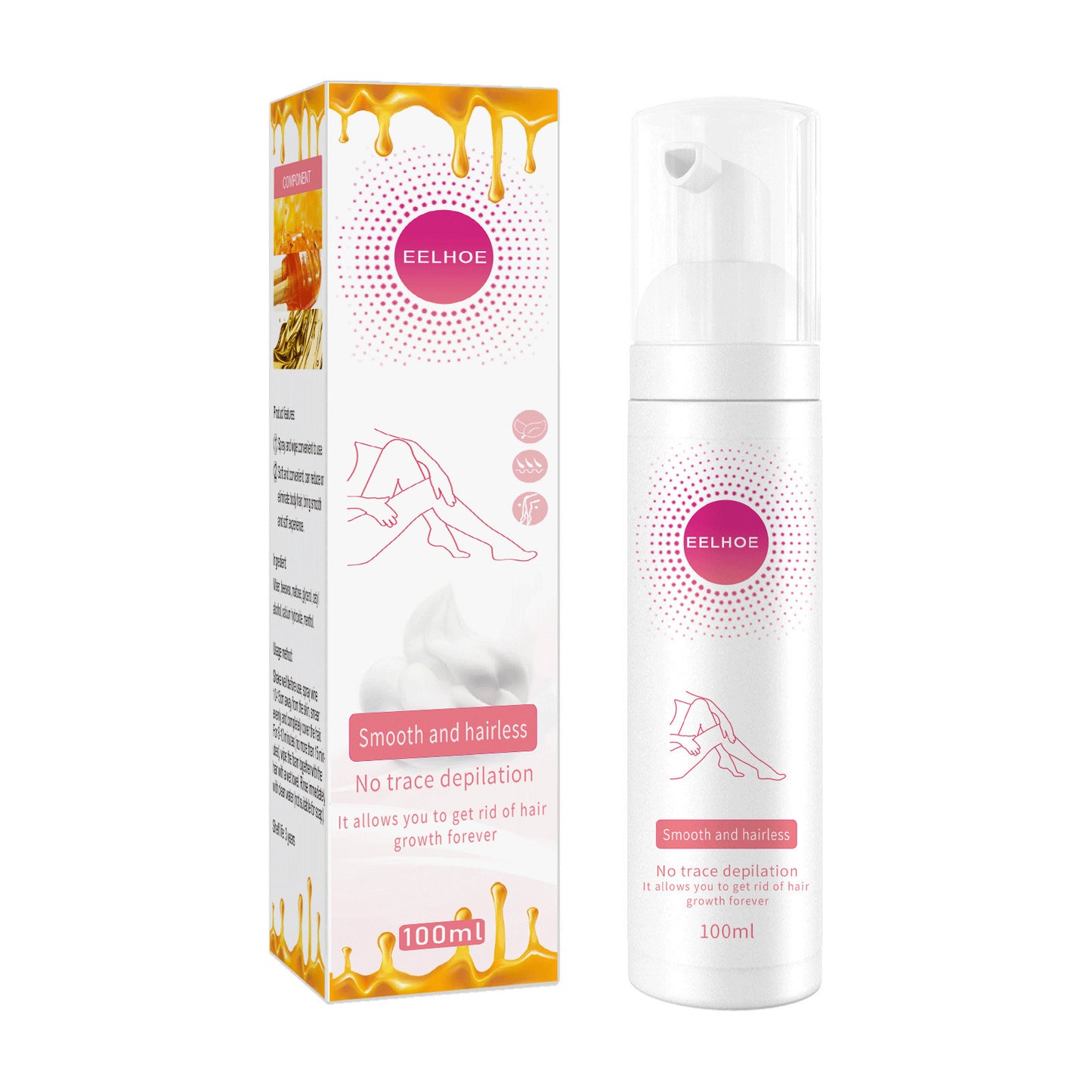 Hair Removal Spray Depilatory Armpit Hair And Legs